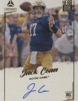 2022 Panini Luminance Jack Coan #YSR-JCO