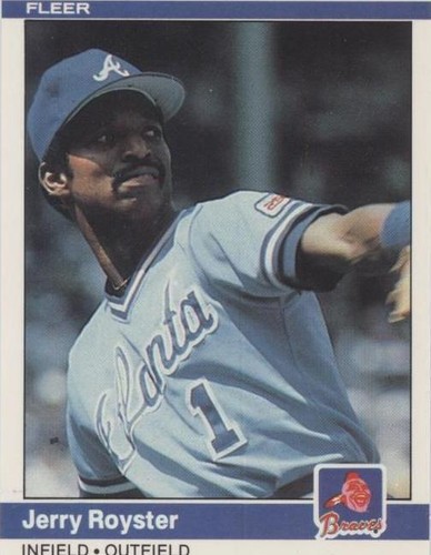 1984 Fleer - Jerry Royster #191