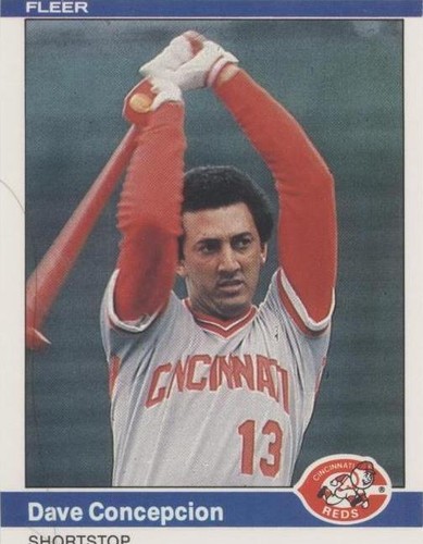 1984 Fleer - Dave Concepcion #466