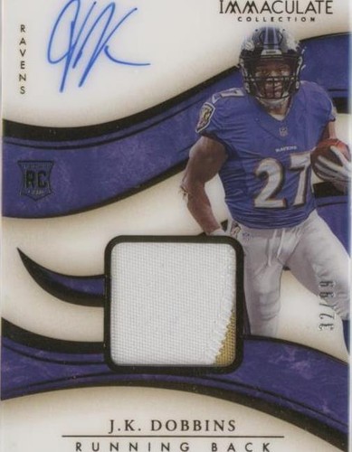 2020 Panini Immaculate Collection J.K. Dobbins #109