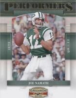 2007 Donruss Gridiron Gear Joe Namath #P-23