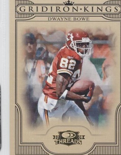 2008 Donruss Threads Dwayne Bowe #PGK-30