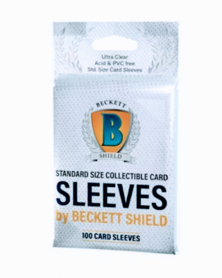 1000 Ultra Soft Penny Pro Card Sleeves Beckett Shield Brand 10 Packs 