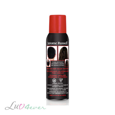Jerome Russell Spray on Hair Thickener 3.5 oz (Choose from 5 colors)