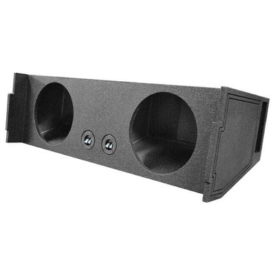 QPower ''QBOMB'' Dual 12  Vented Empty Woofer Box - All Full Size SUV