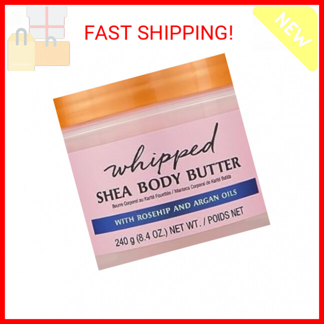 Tree Hut Moroccan Rose Whipped Shea Body Butter, 8.4oz, Ligh