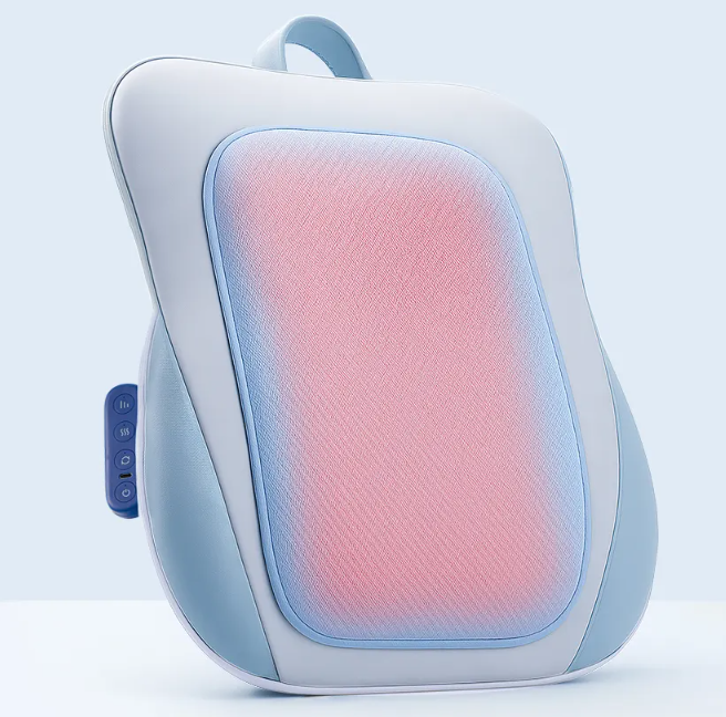 Vivoir Chair Back Lumbar Massager Cordless Heated Rechargeable Massage Seat