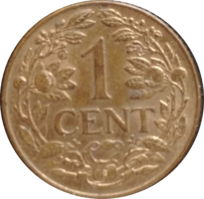 1942-P Curacao 1 Cent KM# 39a - Bronze Excellent Details!