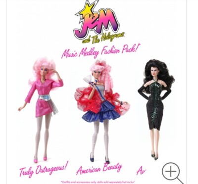 jem & the holograms integrity toys Music Medley Fashion Pack NEW NRFB no dolls!