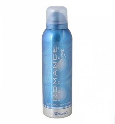 NEW RASASI ROMANCE FRESH DEODORANT FOR MEN WITH FREE WORLDWIDE SHIPPING - 200 ML