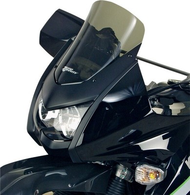 Zero Gravity SR Series Windscreen Smoke #20-206-02 for Kawasaki KLR650 2008-2018