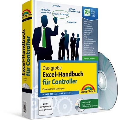 Das große Excel-Handbuch für Controller 2003, 2007 & 2010, m. CDROM M und T  NEU