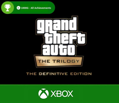 Grand Theft Auto The Trilogy Definitive Edition (1000G - All Achievements) READ