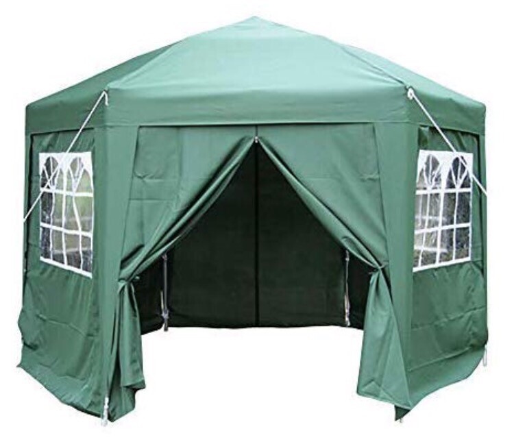 Hexagonal Waterproof 3.5m Popup Gazebo in Milton, Glasgow Gumtree
