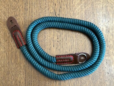 Rope camera Strap - Green - Approx 34  Long