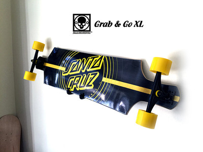 Skateboard Boosted longboard wall mount hanger rack Arbor Sector 9 Landyachtz