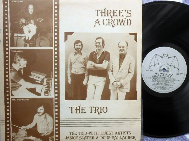 The Trio Rare Oz Jazz Lp Three S A Crowd Nm 78 Batjazz Tony Ansell George Golla Ebay ebay