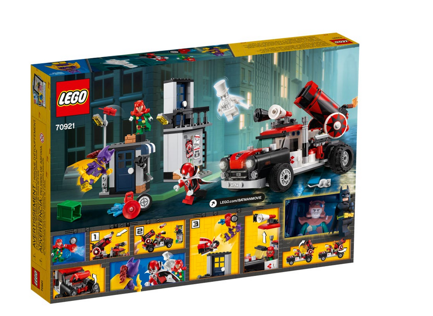 Lego The Batman Movie 70921 Harley Quinn Kanonekugelattacke neu ungeöffnet 