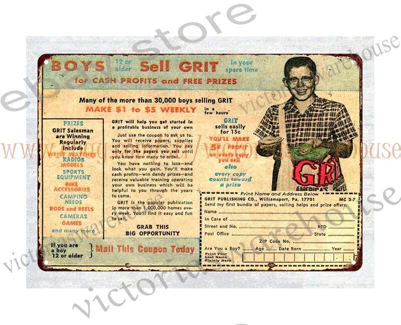 bedroom makeover ideas 1967 comic ad boys Sell Grit metal