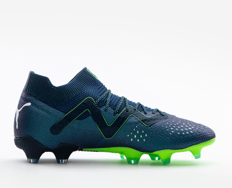 Pre-owned Puma Future Ultimate Fg/ag Men's Football Shoes Soccer Sports Shoes 107355-03 In Blue