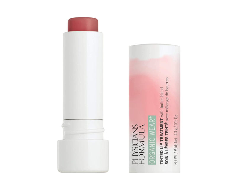 2 PACK Physicians Formula Organic Wear TICKLED PINK Tinted Lip Treatment Balm