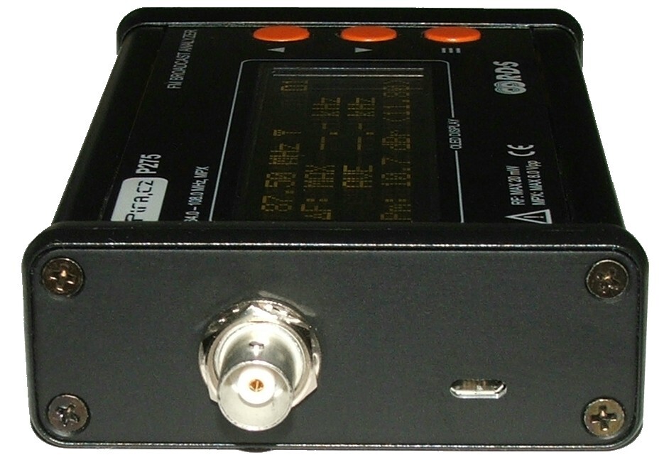 PIRA P275 FM Broadcast Analyzer Modulation Meter with RDS Decoder