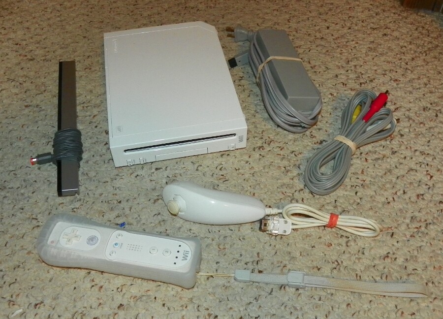 【美品】ニンテンドー　wii Nintendo Wii Home Console White Color Japanese Version Made