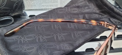 Pre-owned Oakley Feedback Sunglasses 4079- 3159 Rose Gold W/ Prizm Tungsten Polarized