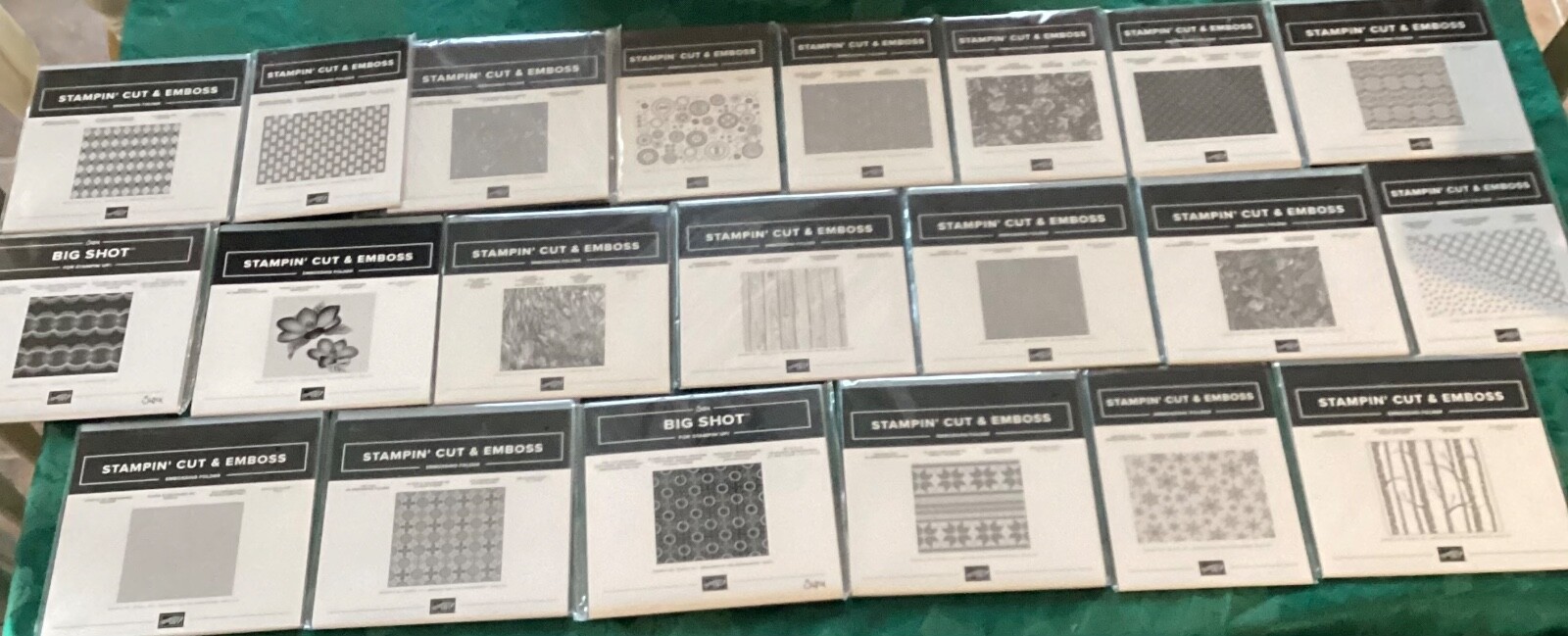 Stampin'Up! Retired STAMPIN' CUT & EMBOSS FOLDERS, Great