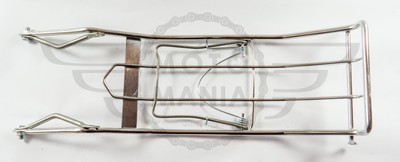 NEW HONDA C50 C70 C90 CUB SQUARE HEADLIGHT MODEL REAR LUGGAGE RACK CARRIER BLACK