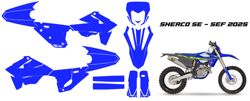 Gabarit Sherco Se - Sef 2025