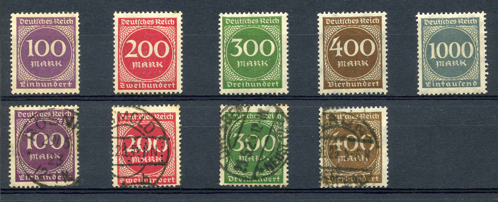 Briefmarken aus dem deutschen Reich (1933-1945) Postfrische