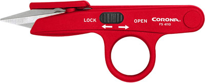 FS 4110 Hydroponic Finger Micro Snips , Red