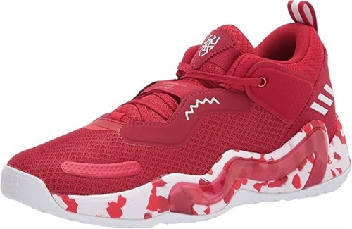 

Мужские баскетбольные кроссовки Adidas DON Issue #3 Low, Team Power красный/белый/ярко-красный, Team power red/cloud white/vivid red