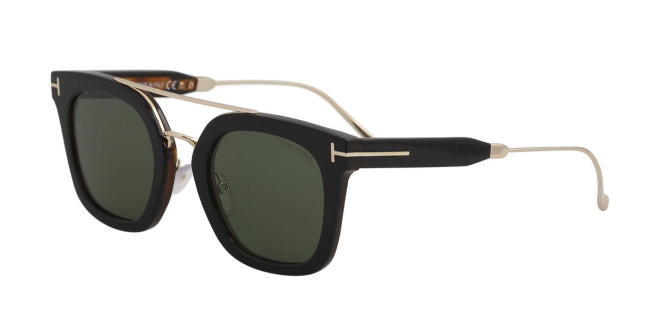 Authentic Tom Ford Alex-02 TF541 | 51-25-145 | Shiny Black