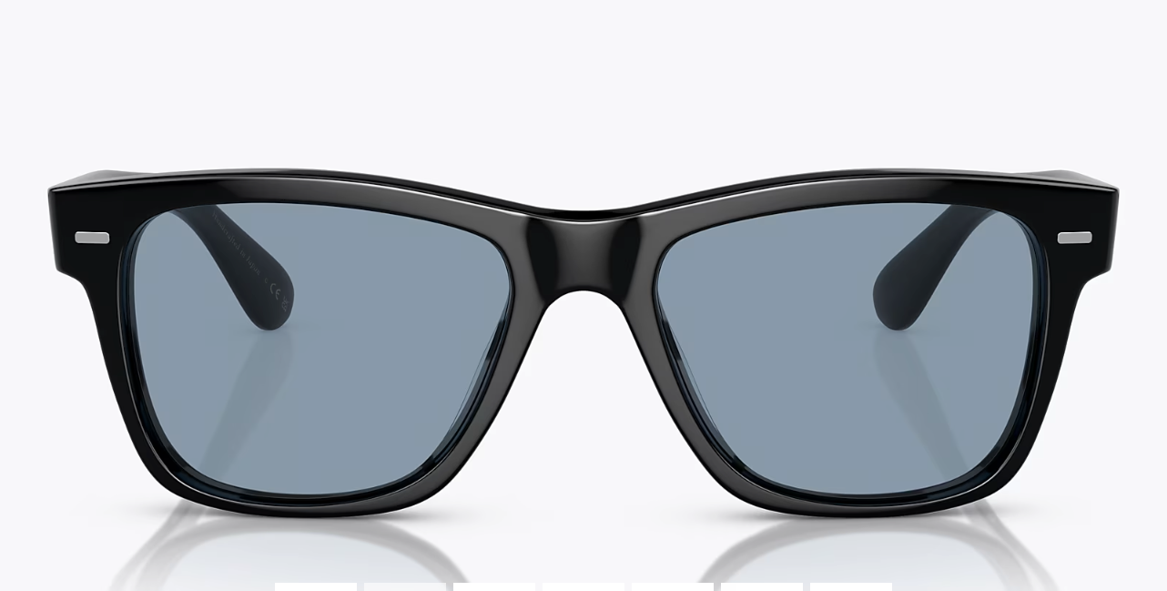 Pre-owned Oliver Peoples Oliver Polarized Sun Ov5393su 49mm Msrp$582 Iver Rare Find In Teal Polarized