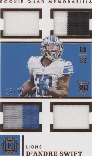 2020 Panini Encased D'Andre Swift #RQ-8