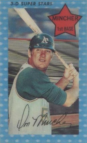 1971 Kellogg's 3-D Super Stars Baseball Trading Cards