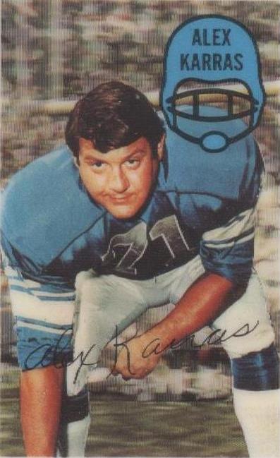 Kellogg's 1970 3-D Super Stars Alex Karras #13