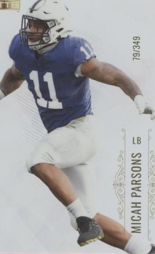 2021 Wild Card MATTE Micah Parsons #MBC-18