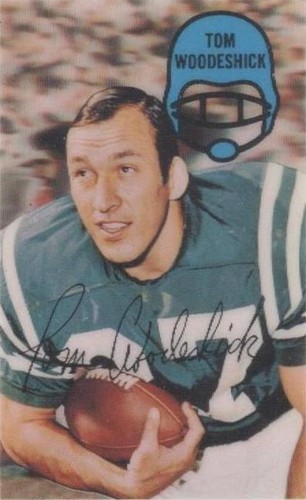 1970 Kellogg's 3-D Super Stars Tom Woodeshick #30