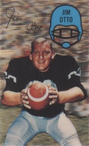 1970 Kellogg's 3-D Super Stars Jim Otto #2