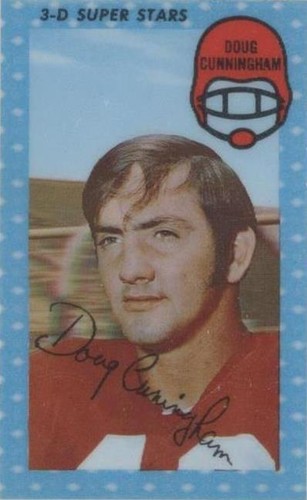 1971 Kellogg's 3-D Doug Cunningham #58