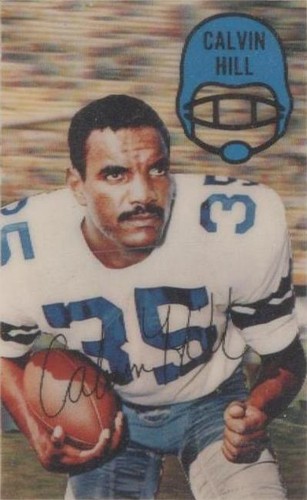 1970 Kellogg's 3-D Super Stars Calvin Hill #49