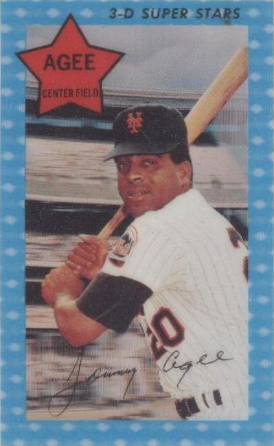 Kellogg's 1971 3-D Super Stars - Tommie Agee #46