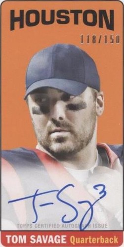 2014 Topps Tom Savage #156