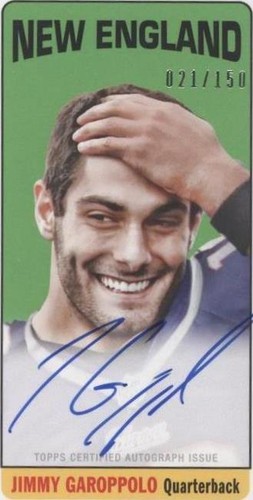 2014 Topps Jimmy Garoppolo #101
