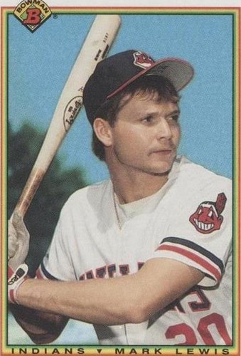 1990 Bowman - Mark Lewis #338
