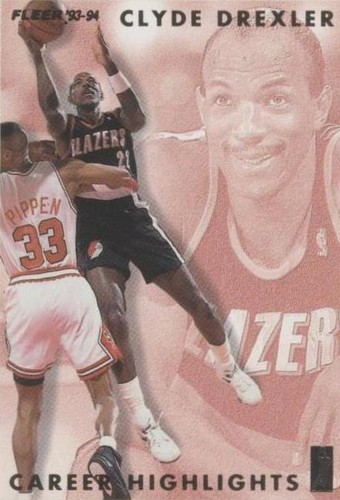 1993-94 Fleer - Clyde Drexler #15