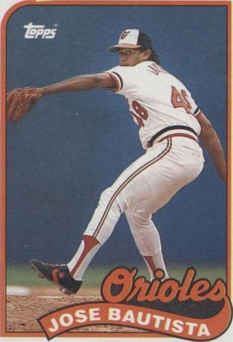 1989 Fleer #608 Jose Bautista NM | eBay